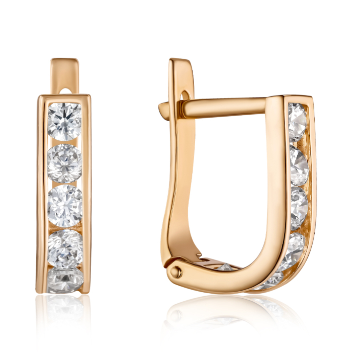 Золотые серьги. Артикул S210211-E/01/1