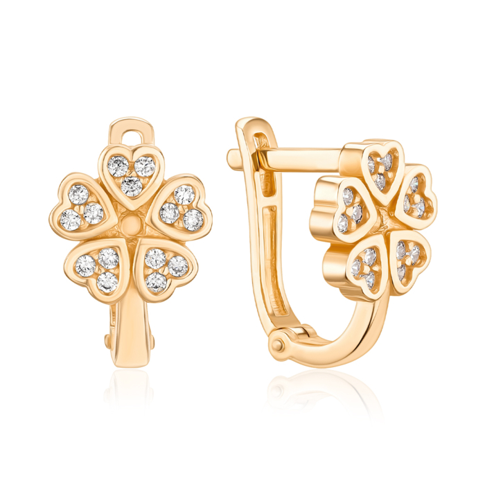 Золоті сережки. Артикул S210621-E/01/1