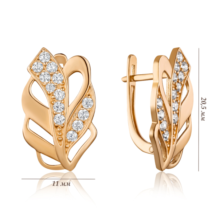 Золоті сережки. Артикул S210761-E/01/1