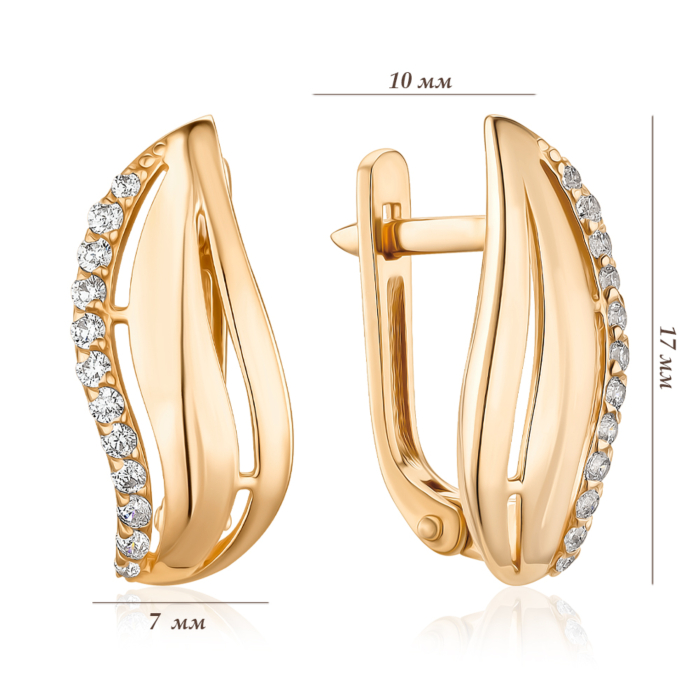 Золоті сережки. Артикул S210871-E/01/1