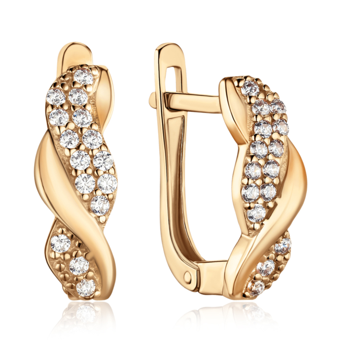 Сережки з червоного золота S212141-E/01/1