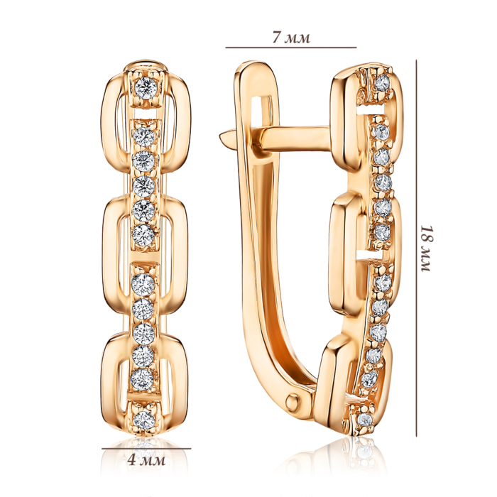 Золоті сережки. Артикул S213061-E/01/1