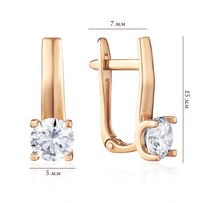 Золоті сережки. Артикул S213341-E/01/1