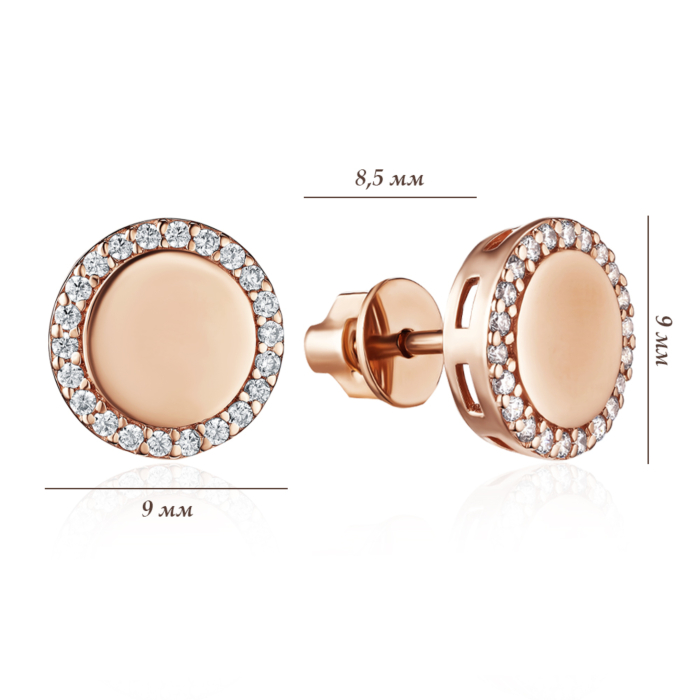 Золоті сережки. Артикул S213661-E/01/1