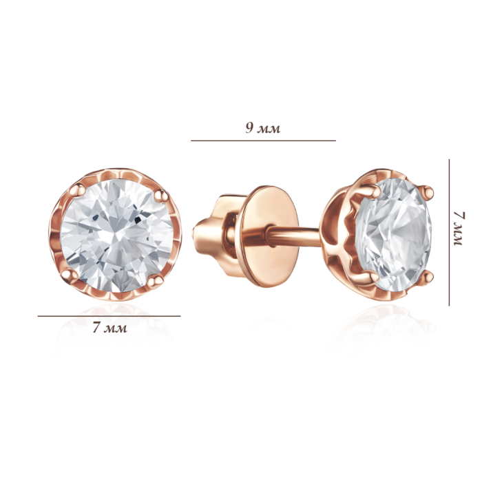 Золоті сережки. Артикул S213731-E/01/1