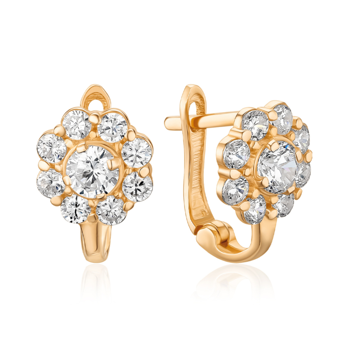 Золотые серьги. Артикул S214371-E/01/1