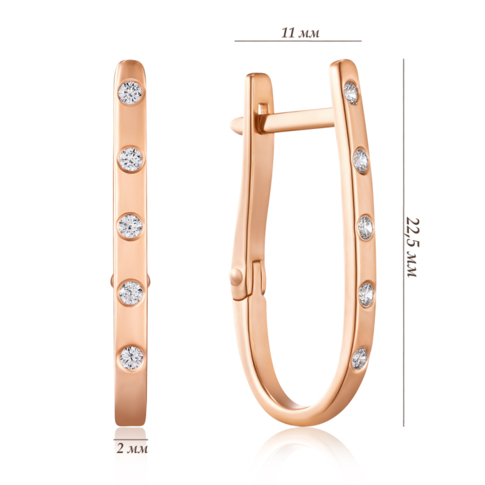 Золоті сережки. Артикул S215931-E/01/1