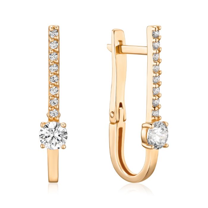 Золотые серьги. Артикул S216261-E/01/1