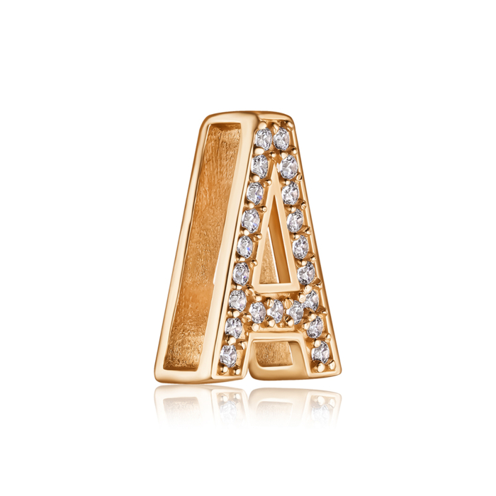 Золота підвіска з фіанітами. Артикул S310291А-P/01/1