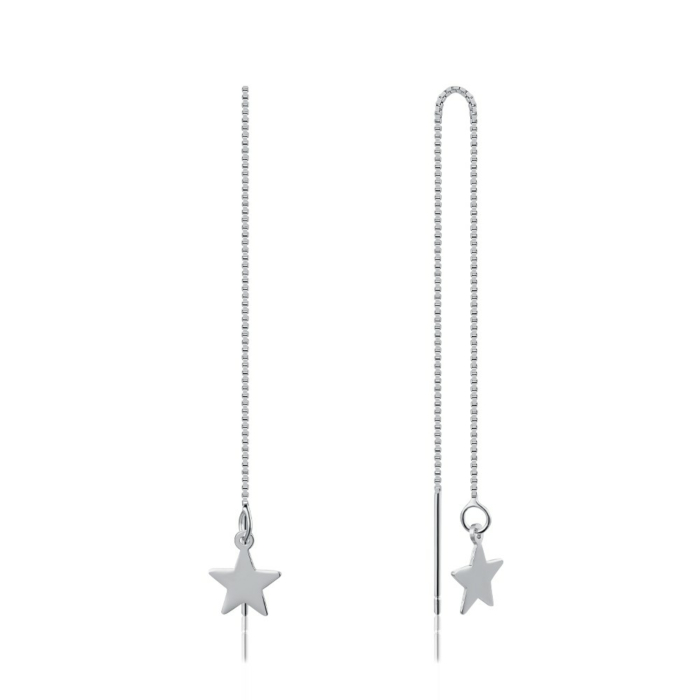 Серебряные серьги. Артикул SE00325-E/12