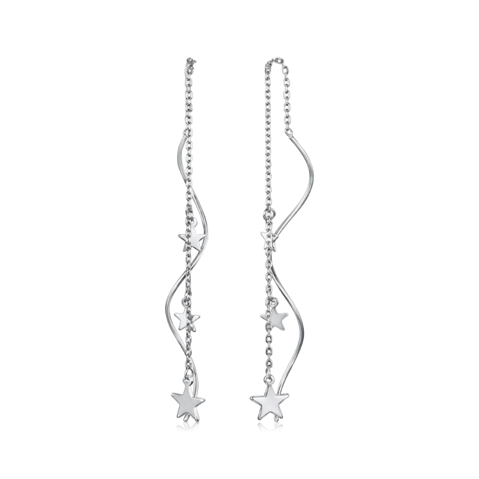 Срібні сережки SE00431-E/12