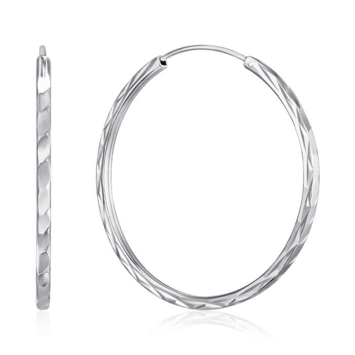 Серебряные серьги. Артикул SE00613-E/12