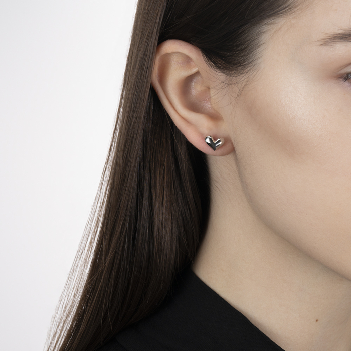 Серебряные пуссеты. Артикул SE00631-E/12