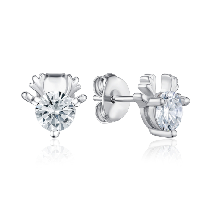 Срібні сережки. Артикул SE00801-E/12/1