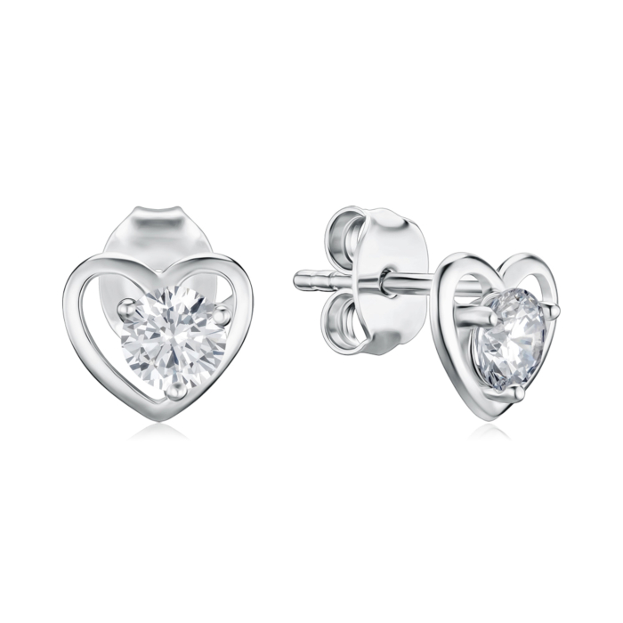 Срібні сережки SE01435-E/12/1