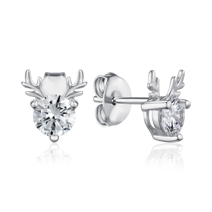 Серебряные серьги. Артикул SE01477-E/12/1