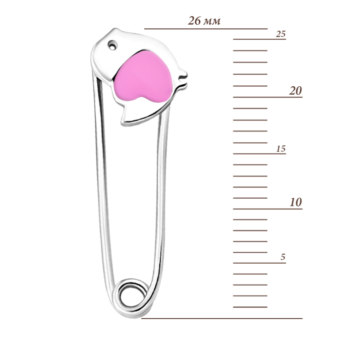 Серебряная булавка. Артикул UG5ВС-061еррШ