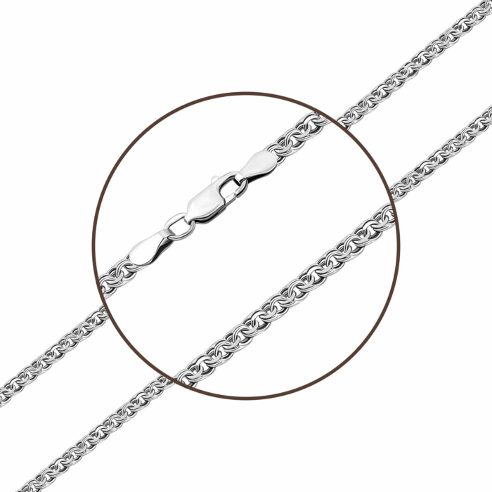Срібний ланцюжок.Артикул UG53-0357.60.2