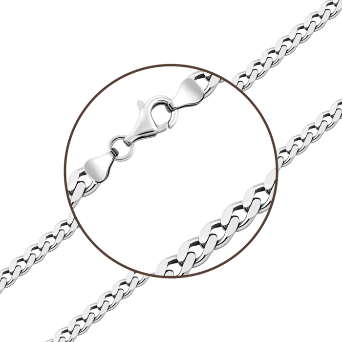 Срібний ланцюжок.Артикул UG5П-160