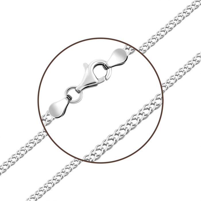 Срібний ланцюжок.Артикул UG5Р-50