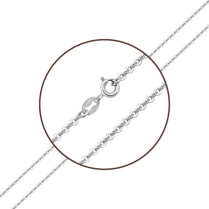 Срібний ланцюжок.Артикул UG5DE1896-45