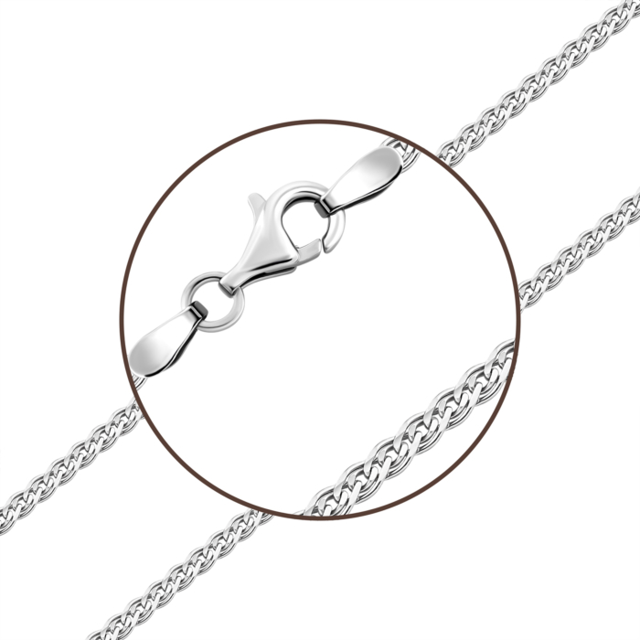 Срібний ланцюжок.Артикул UG5Н-40