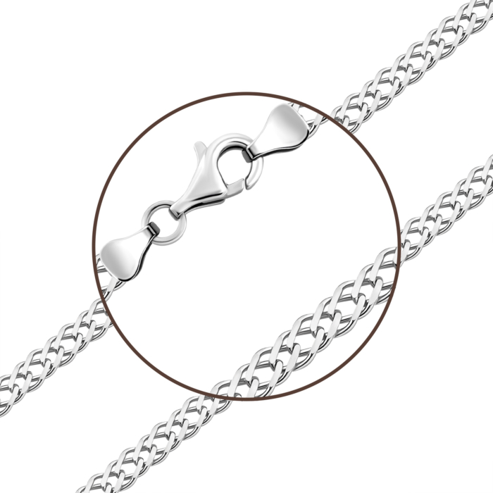 Срібний ланцюжок.Артикул UG5Р-100