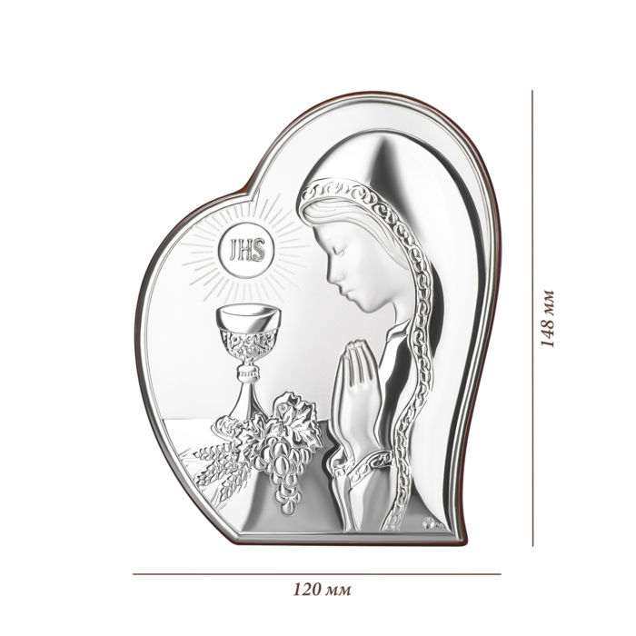 Срібна ікона.Артикул UG5MA/E970/3