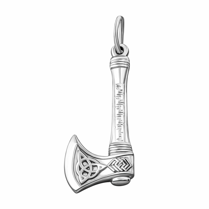 Срібна підвіска Сокира Перуна.Артикул UG5961/род