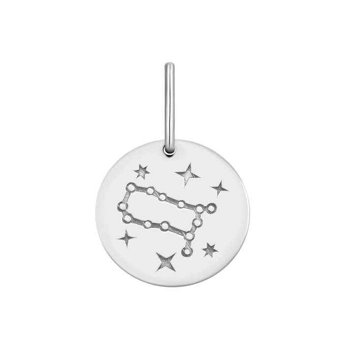 Срібна підвіска Близнюки.Артикул UG51809 близнецы