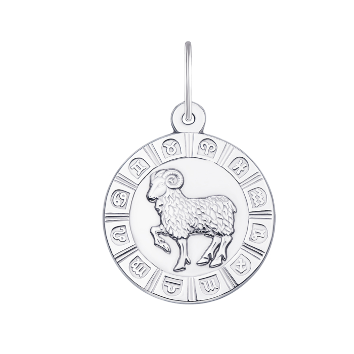 Срібна підвіска Овен (с30503/ов)