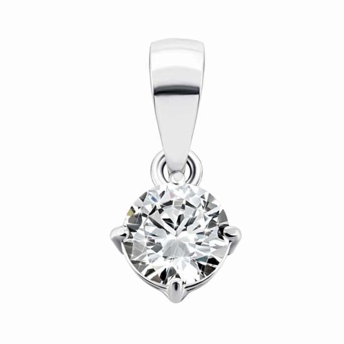 Серебряная подвеска с фианитом.Артикул UG5930074б