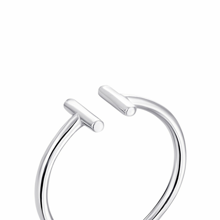 Фалангова срібна каблучка. Артикул UG51101К.Rh