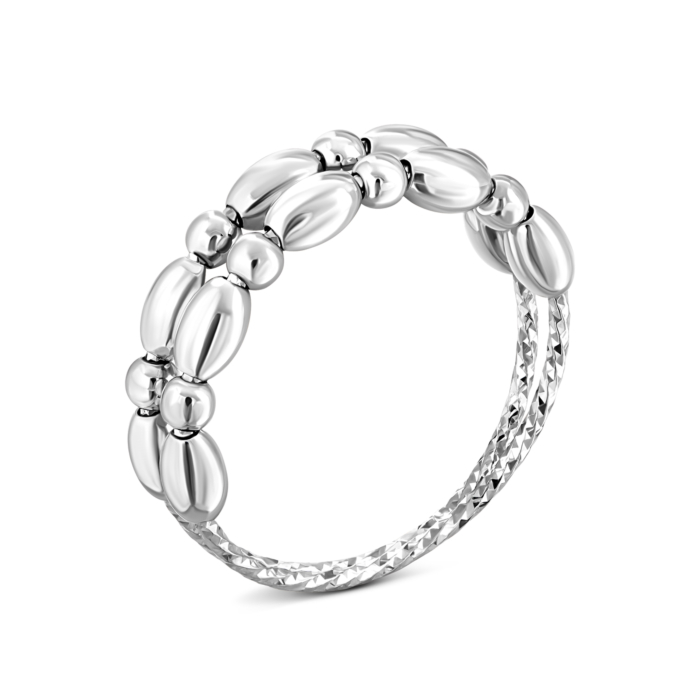 Серебряное кольцо.Артикул UG53BR-01204-1