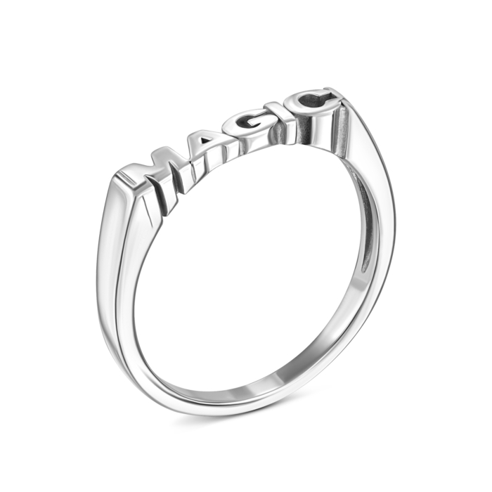 Серебряное кольцо.Артикул UG51061К.Rh