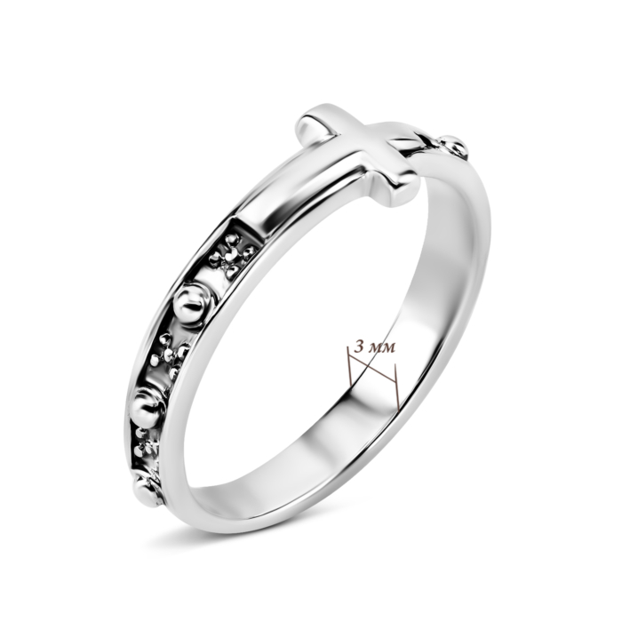 Срібна каблучка. Артикул UG5CK1001*