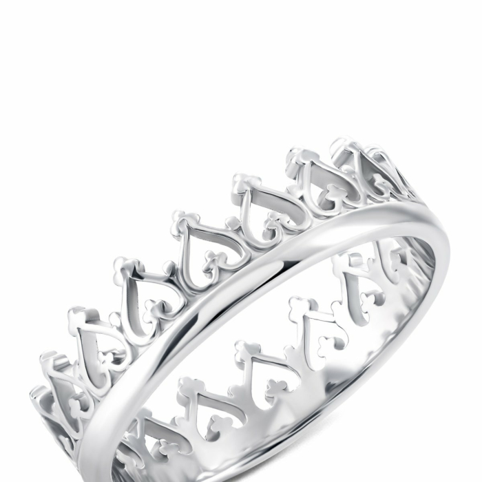 Срібна каблучка Корона.Артикул UG5ВС-048р