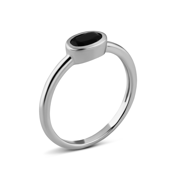 Срібна каблучка з агатом.Артикул UG5SZDR03013 п агат