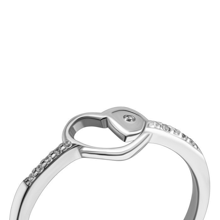 Серебряное кольцо с фианитами.Артикул UG5RI34709
