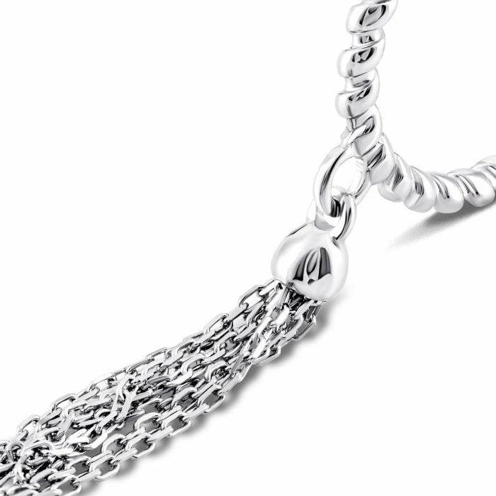 Серебряное кольцо с кисточкой. Артикул UG5500466-Р