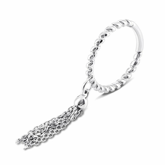 Серебряное кольцо с кисточкой. Артикул UG5500466-Р