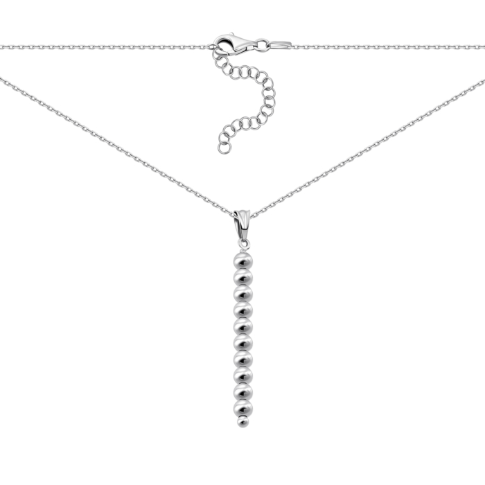 Срібне кольє.Артикул UG53BMN-01718-1