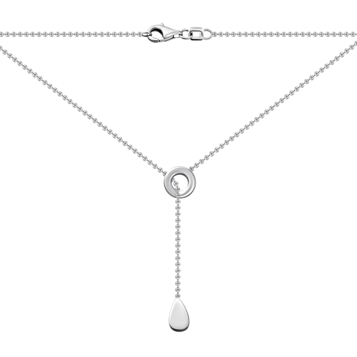 Серебряное колье.Артикул UG53FN-01698-1