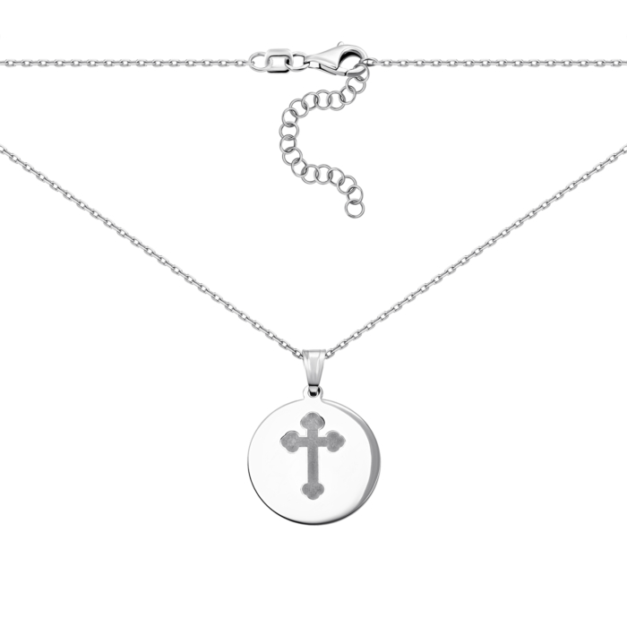 Серебряное колье.Артикул UG53FN-01744