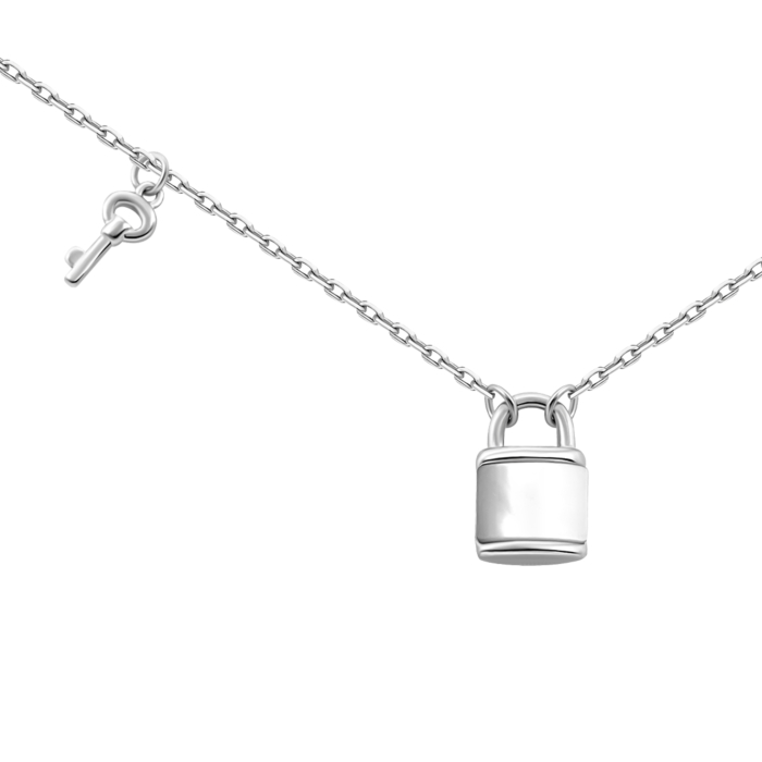 Серебряное колье.Артикул UG57D16101