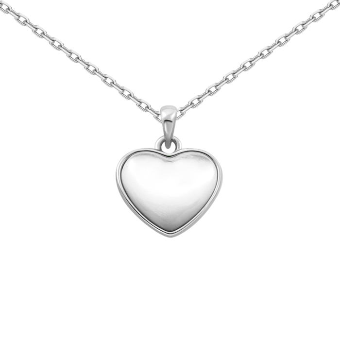 Серебряное колье с перламутром.Артикул UG5N001675