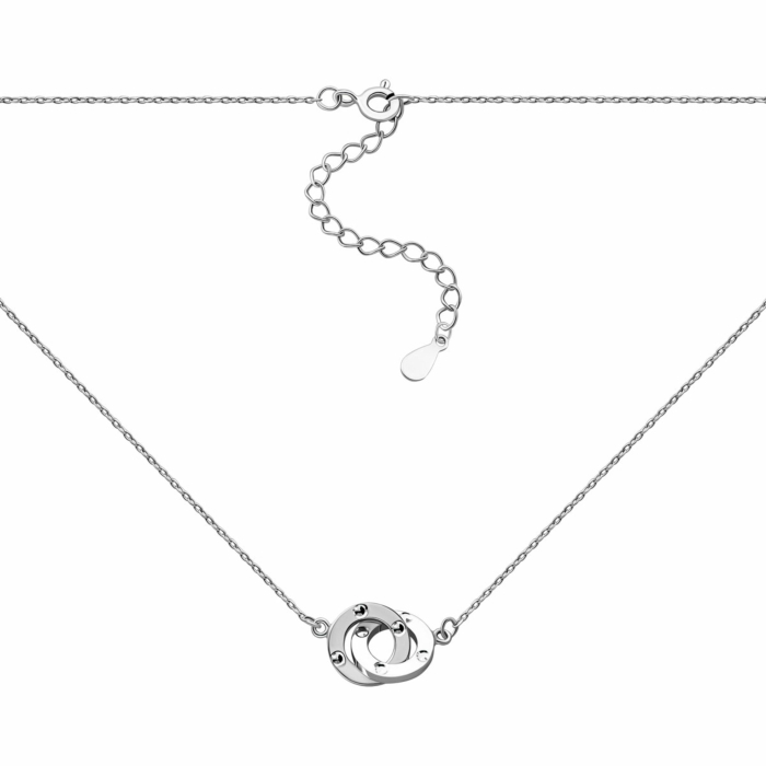 Серебряное колье.Артикул UG5SN00657