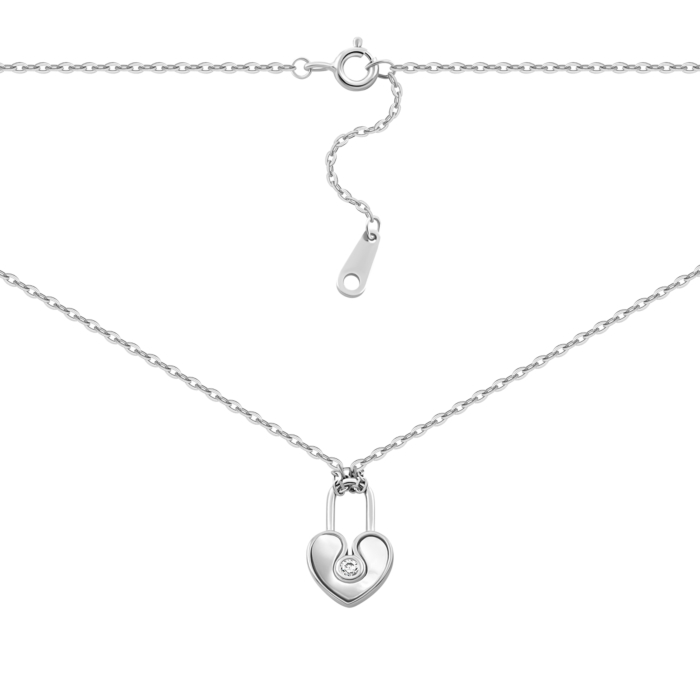 Серебряное колье с перламутром.Артикул UG5N001881