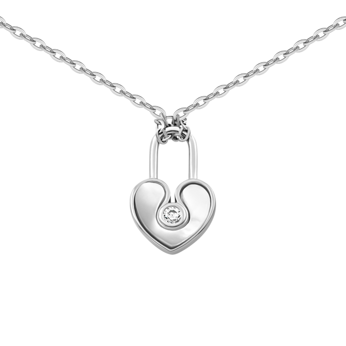 Серебряное колье с перламутром.Артикул UG5N001881