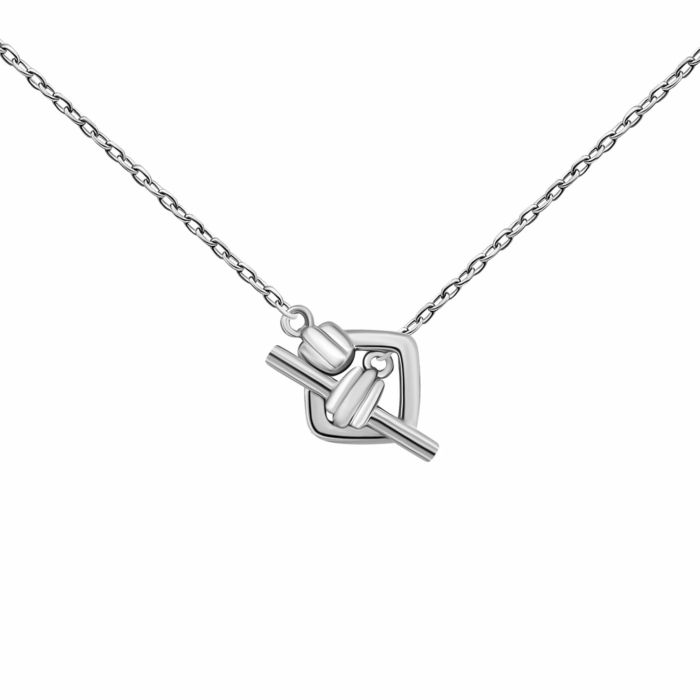 Срібне кольє.Артикул UG5N38464-W